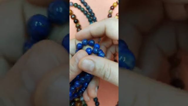 Натуральные Камни для создания украшений с Aliexpress, посылка, обзор.