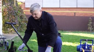 Электрическая лебёдка «Бумеранг» для вспашки и окучивания (настройка)