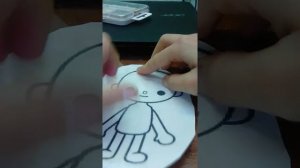 бумажная тока бока туториал на персонажа ❤️