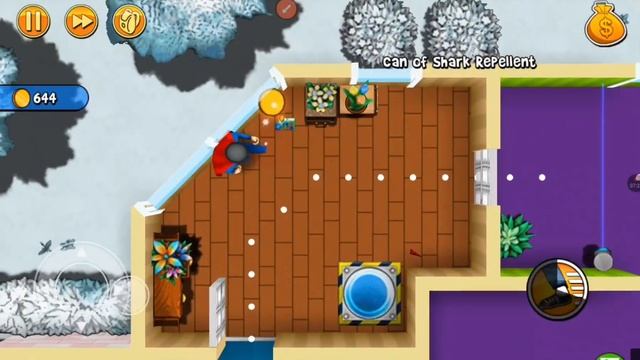 Robbery Bob добрались до небоскрёба и наканец прошли зимние уровни а то боб уже замёрз! смотреть онлайн