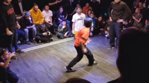 b-boy Мирон (11 лет) на ОСТИНС '2018 (второй выход)