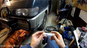 Ремонт топливного бака. Часть 1 Сливаем топливо ► Mitsubishi Delica L300.