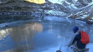 Архыз Семицветное озеро в ноябре