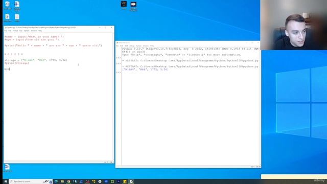 Python List in # English смотреть онлайн