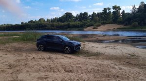 Toyota Yaris Cross. Работа полного привода в режиме песок.
