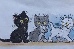 Три котёнка (В.Г. Сутеев) | Аудиосказка с картинками для малышей