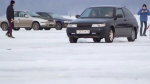 Зимний слалом 02.03.2014 Рыбинское Водохранилище