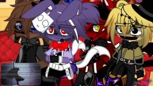 FNAF 1 + Puppet Reacts To The “Poppy Playtime Chapter 3 Teaser Trailer #2 | FNAF | Gacha Club/Plus