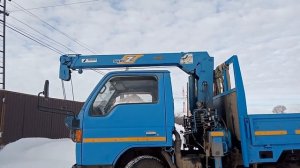 Плюсы и минусы маленького манипулятора.Mazda Titan.