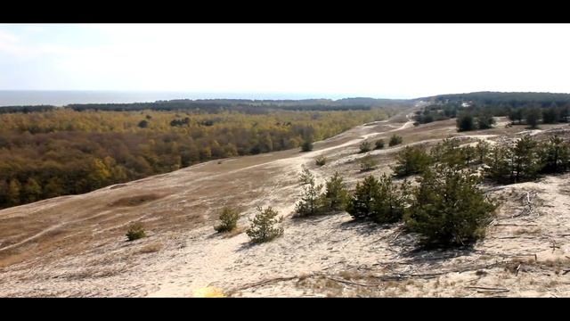 Песчаные дюны Куршской косы смотреть онлайн