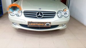 Mercedes SL 500 модернизация фар