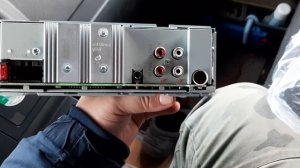Подключение автомагнитолы jvc KD-X362BT на MAN TGL