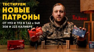 НОВЫЕ ПАТРОНЫ ОТ ИЗВЕСТНЫХ ЗАВОДОВ В ТРЁХ КАЛИБРАХ! 308win, 7,62x54 и 223Rem!