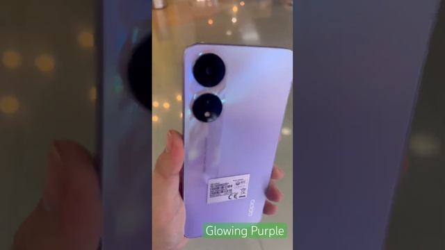 Oppo A78 5G Color Glowing Purple #oppophilippines  #oppoa785g