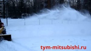 Минитрактор MITSUBISHI MT 180d со шнекоротором