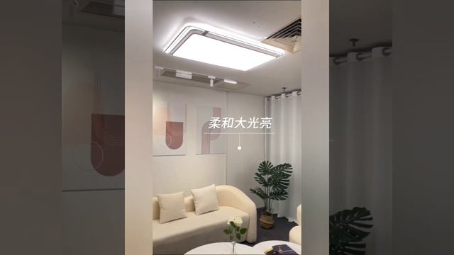 Обзор потолочного светильник Xaiomi Huayi Wushuang Series Ultra-thin Ceiling Lamp Rectangular 136W смотреть онлайн