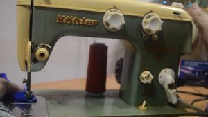 Установка электродвигателя на швейную машинку