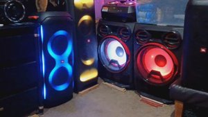LG CK99 JBL PartyBox 1000 & 710 Daisy Chain 25%Volume