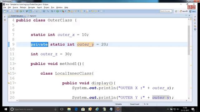 Java Programming 13-12-2017 смотреть онлайн