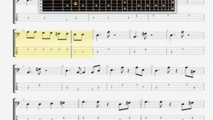 Beatles The   Anna Go To Him BASS GUITAR TABLATURE