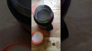 Как помыть термос от налёта. Легко, быстро и без химии!