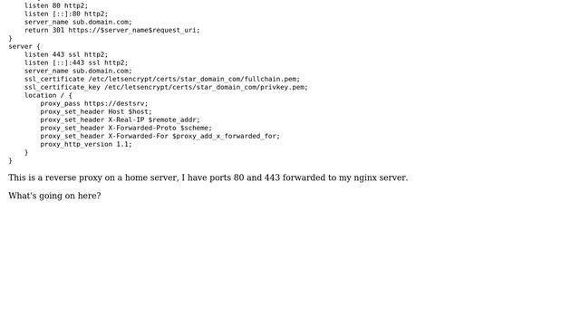 DevOps & SysAdmins: nginx reverse proxy to non-standard ssl port смотреть онлайн