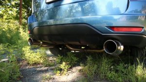 Subaru Forester SH - Exhaust Sound Catback - Ganador Convert Rouge + Kakimoto Centre pipe