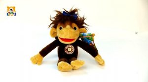 мягкая игрушка обезьяна или мартышка из 38 попугаев мульти пульти