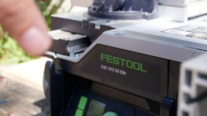 Festool Cordless Table Saw CSC SYS 50 EBI Review. Digital Jobsite Saw