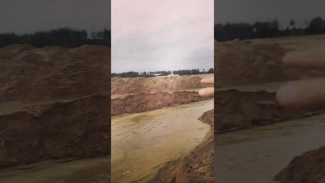 Добыча намывного песка. смотреть онлайн