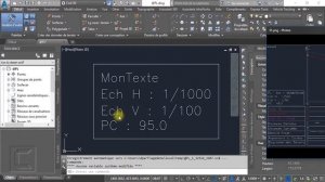 9 - Les bases de AutoCad Civil 3D 2018 - Réponse pour Question Profil en Long