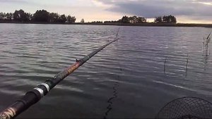 Рыбалка на Чернобаевском озере.