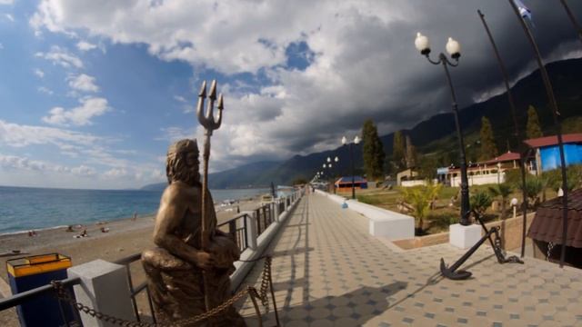 Абхазия Новая Гагра сентябрь 2016 года смотреть онлайн