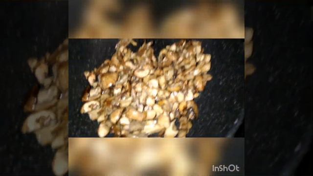 Острый тёплый салат из шампиньонов и стручковой фасоли смотреть онлайн