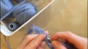 СНУД В ДВА ОБОРОТА ИЗ ПУХА НОРКИ