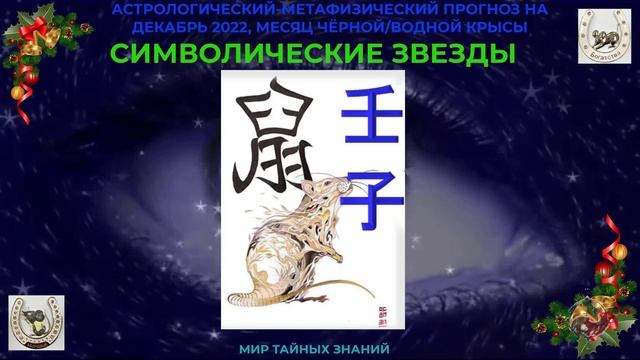 Декабрь 2022 - общие тенденции на месяц чёрной крысы.