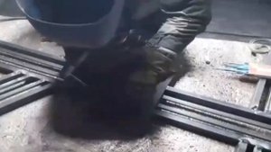 ?ШИКАРНЫЙ КРЕСТ ИЗ ПРОФИЛЬНОЙ ТРУБЫ ?