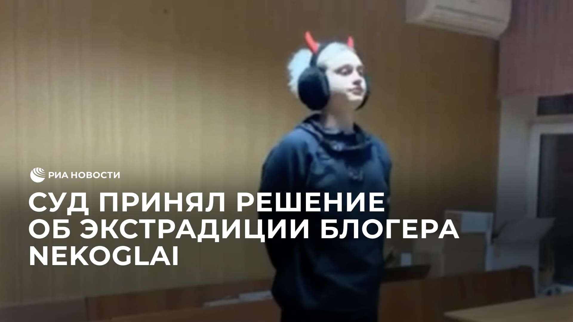 Суд принял решение об экстрадиции блогера Nekoglai