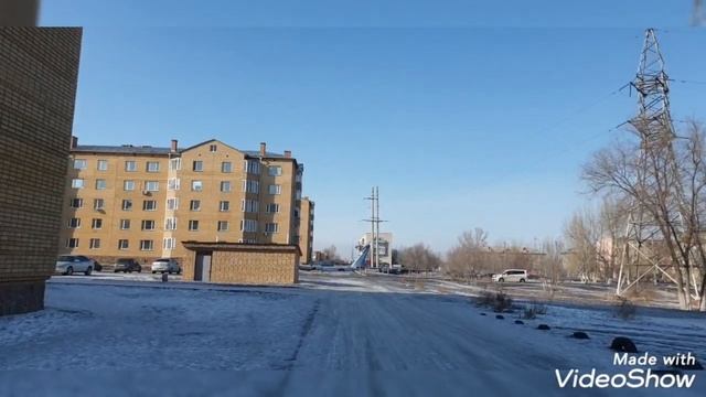 Юность/Военный городок/город Семей/Новые дома/Пешая прогулка/Солнечный день