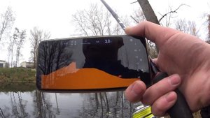 С Эхолотом по Болоту. Заброшенное озеро кинул эхолот. Кто тут? Рыбалка. Беспроводной эхолот. deeper