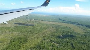 Condor 767-330 landing at Punta Cana (PUJ) international airport