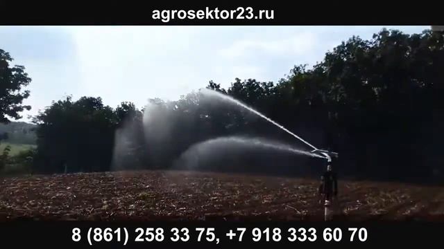 Спринклер Гидра, Hidra (Sime, Италия), работа от мотопомпы 6.5 л.с. смотреть онлайн