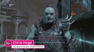 Middle-earth: Shadow of Mordor Designers Reveal How They Made the Nemesis System (Mini-Documentary)