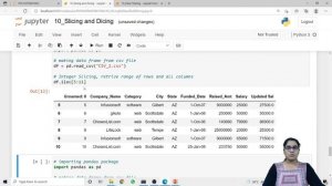 Lec-24_Slicing, Dicing and Filtering Data| Python For Data Science | Computer Engineering