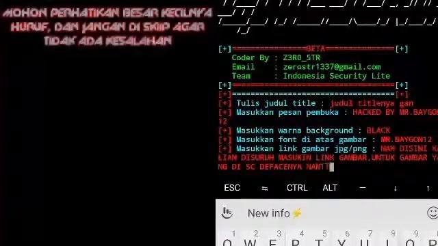 #cara #bikin #script #deface cara bikin script deface di termux, dijamin 100%bagus смотреть онлайн