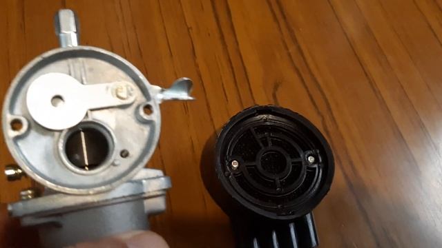 Самый простой обогатитель топливной смеси и воздушный фильтр двигателя F50/F80 мотовелосипеда. смотреть онлайн