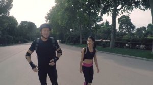 Как быстро научиться кататься на роликах