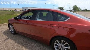 Used 2017 Ford Fusion SE Video Walk Around at Pauli For din St. Johns MI P4573