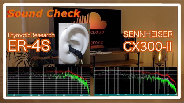 Etymotic Research ER-4S vs SENNHEISER CX300-II [IEMs In-Ear headphones Sound Comparison イヤホン音比較] смотреть онлайн
