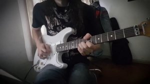 Pink Floyd Comfortably Numb Guitar Solo Cover (GabriaTz)